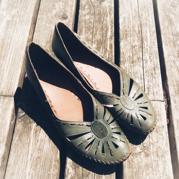 PIKOLINOS Shoes - ❤️Pikolinos Heels, Green Leather, 8